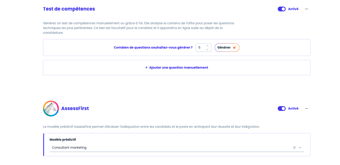 Préqualification des candidatures