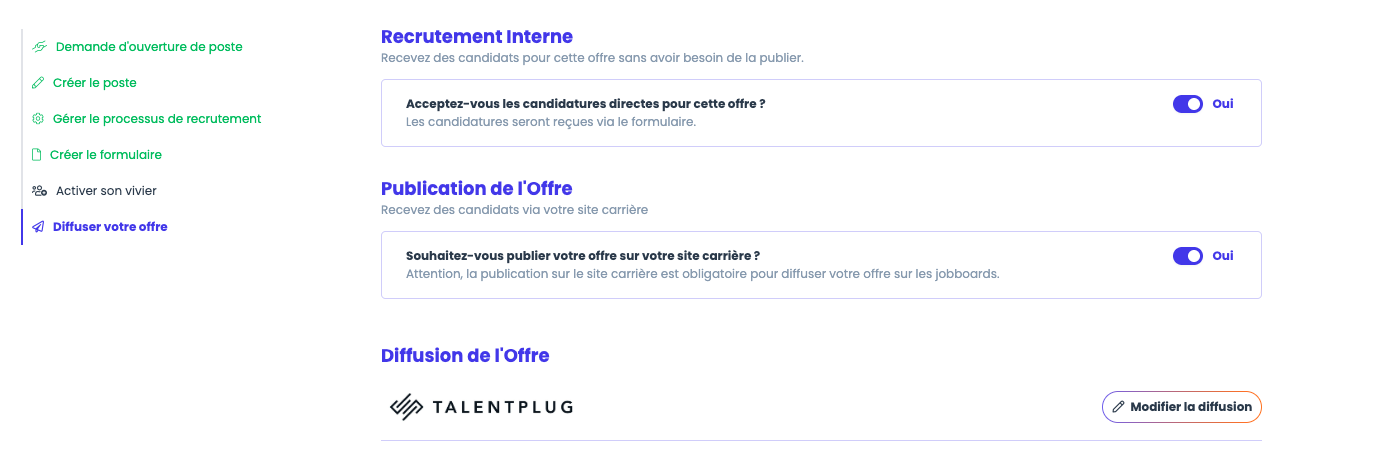 Une expérience unique et simplifiée pour les recruteurs